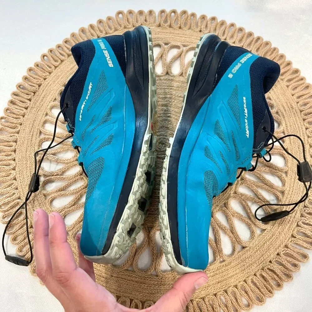 Salomon Sense Pro 2 Blue Running Sneakers EU Size 40/ Women's Size 8